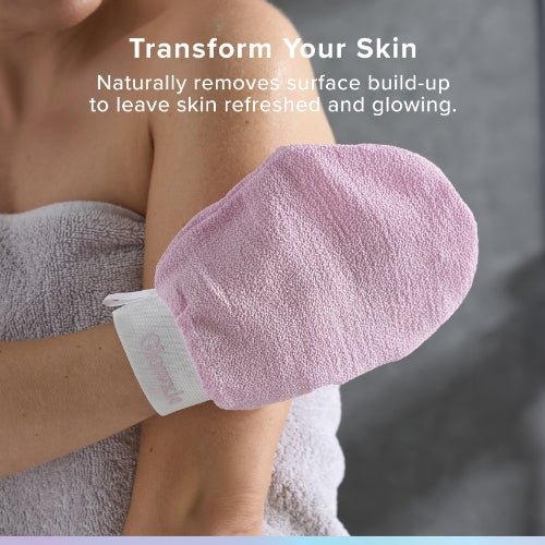 Pcs 2 -- Exfoliating Body Gloves For Smooth Soft Skin Daily Bath Routine Dead Skin Removal