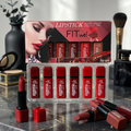 Fitme High Pigmented Velvet Matte Lipstick Set - Long Lasting Smooth Intense Color Lip Makeup Collection
