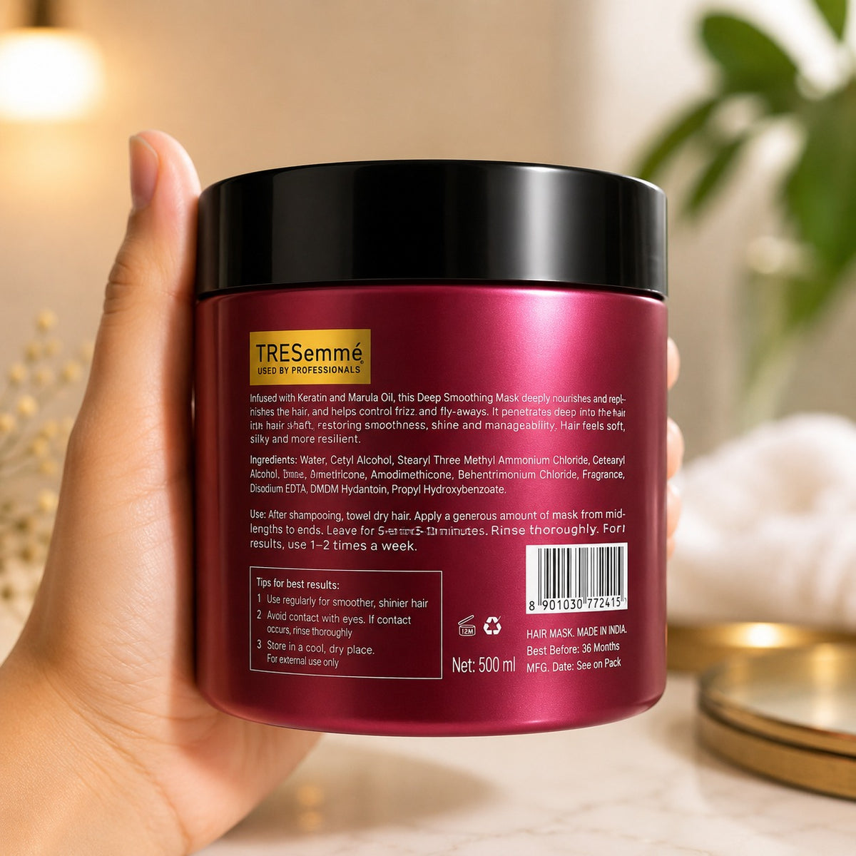 Tresemme Deep Smoothie Hair Mask- 500ml