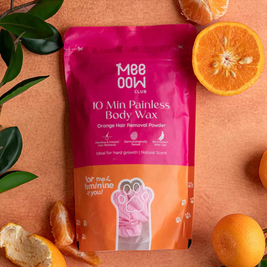 Pack Of 2 Meow Wax Powder - Hair Removal Solution For Smooth Skin