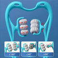 6 Wheel Pressure Point Neck Massager Relieve Neck