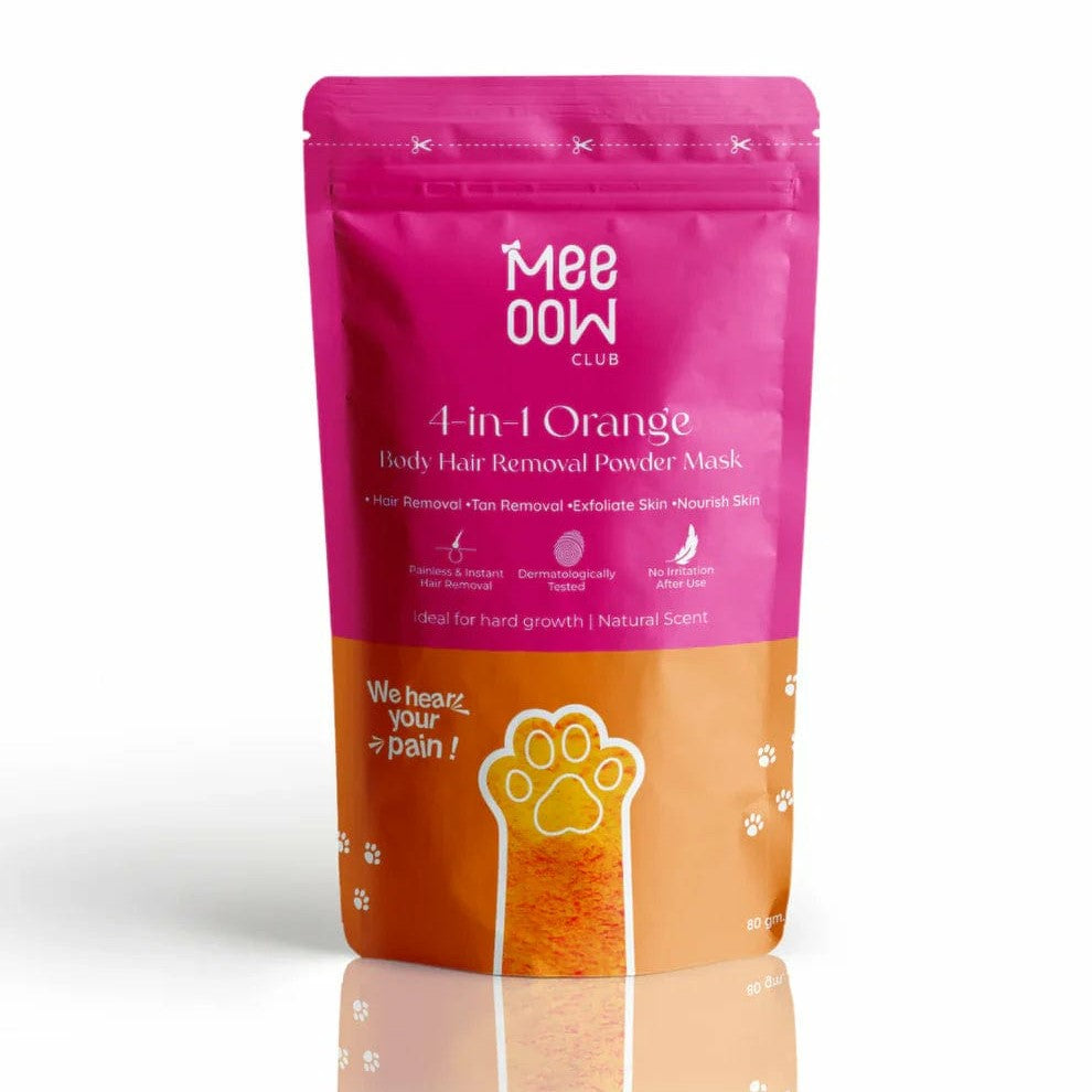 Pack Of 2 Meow Wax Powder - Hair Removal Solution For Smooth Skin
