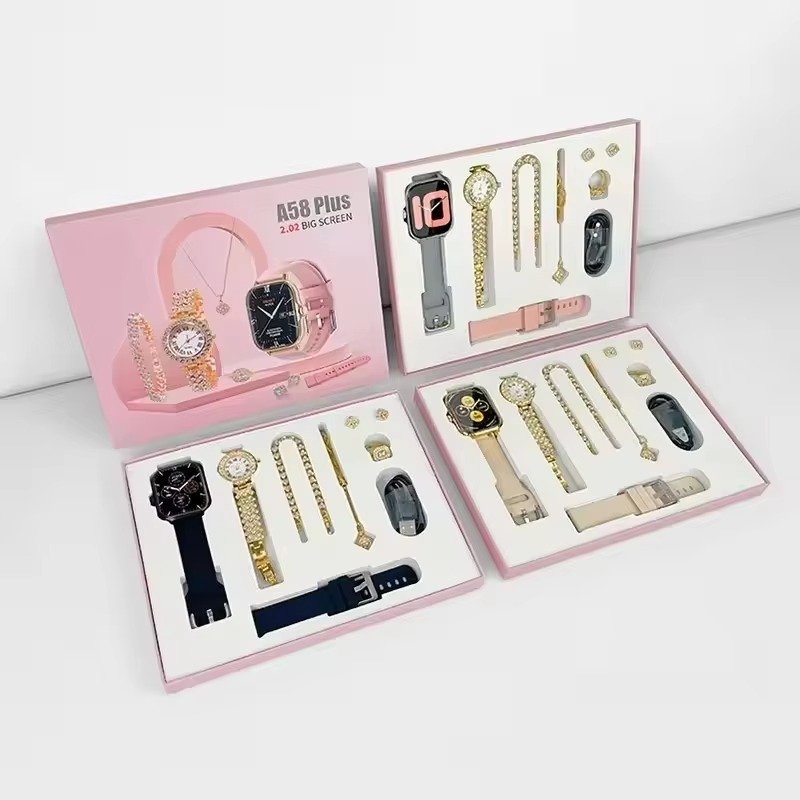A58 Plus 6 in 1 - Smartwatch For Women | Best Quality Smart