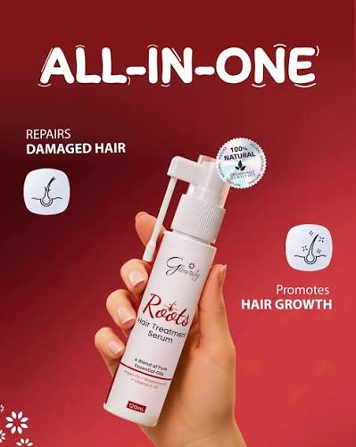 Glowrify Roots Hair Treatment Serum - Nourishing Scalp And Root Care Serum